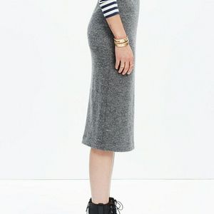 Zara wool midi skirt